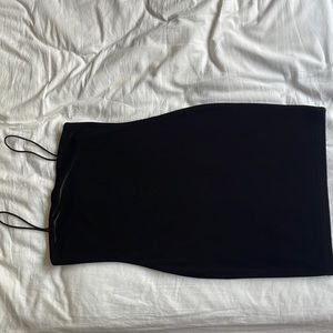 SHEIN Solid Velvet Bodycon Dress